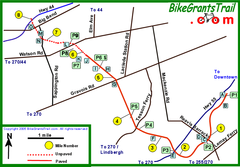 Grants Trail Master Map
